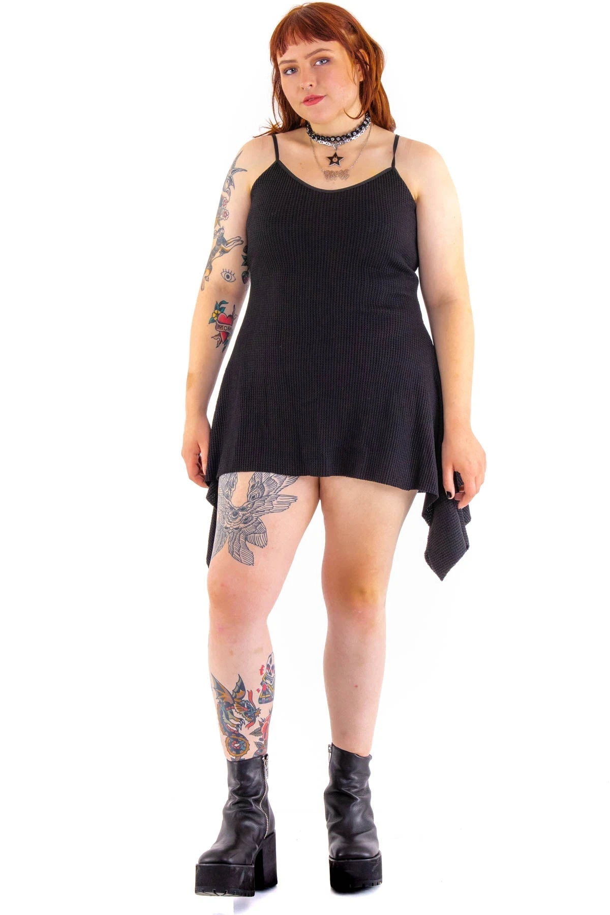 Black Thermal Dystopia Dress 12 Black Thermal Dystopia Dress - Image 12