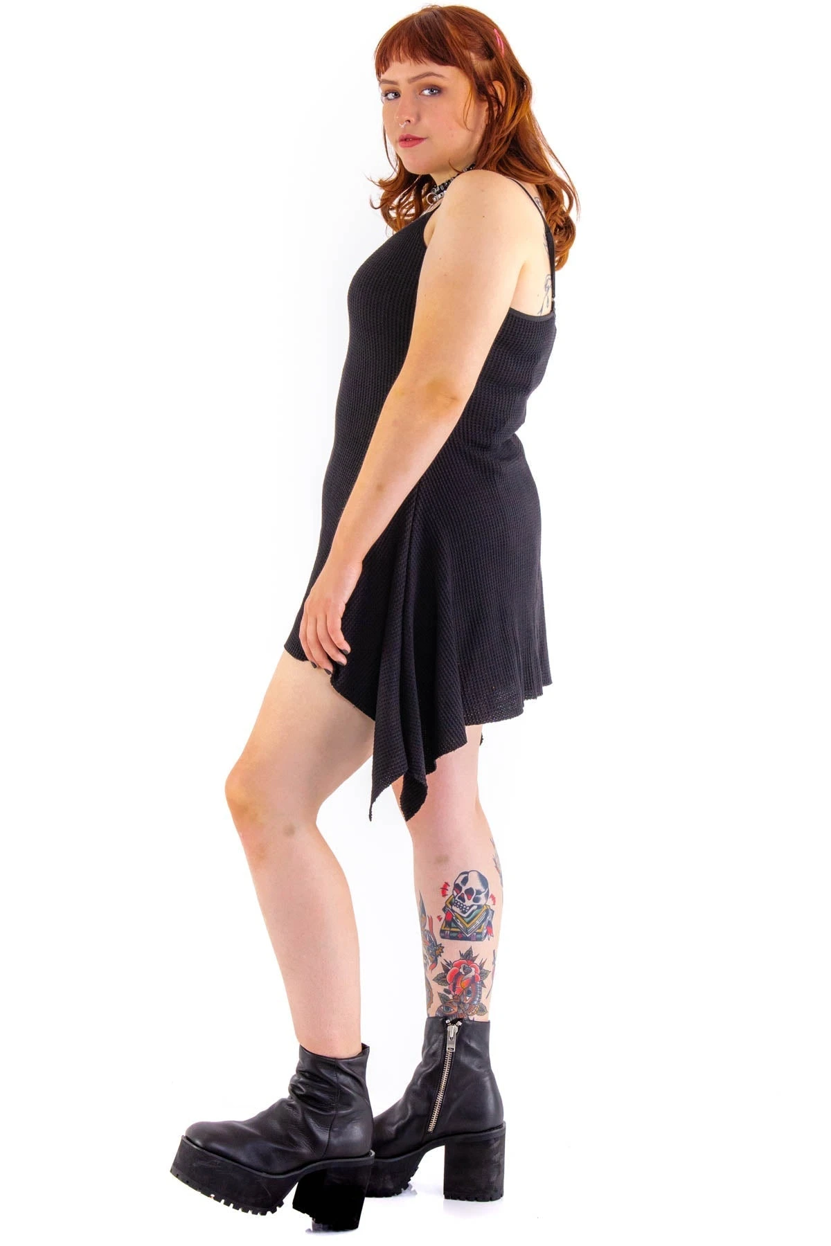 Black Thermal Dystopia Dress 13 Black Thermal Dystopia Dress - Image 13