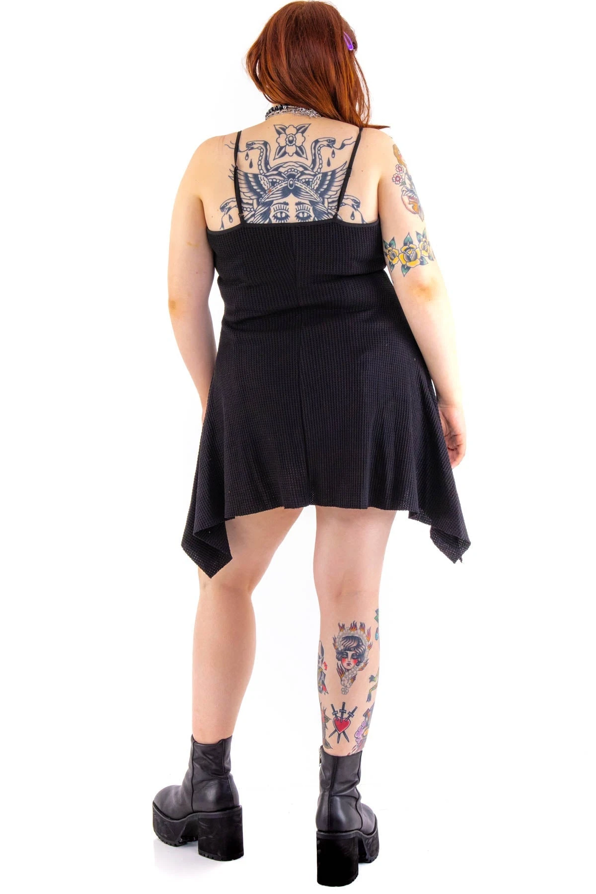 Black Thermal Dystopia Dress 15 Black Thermal Dystopia Dress - Image 15