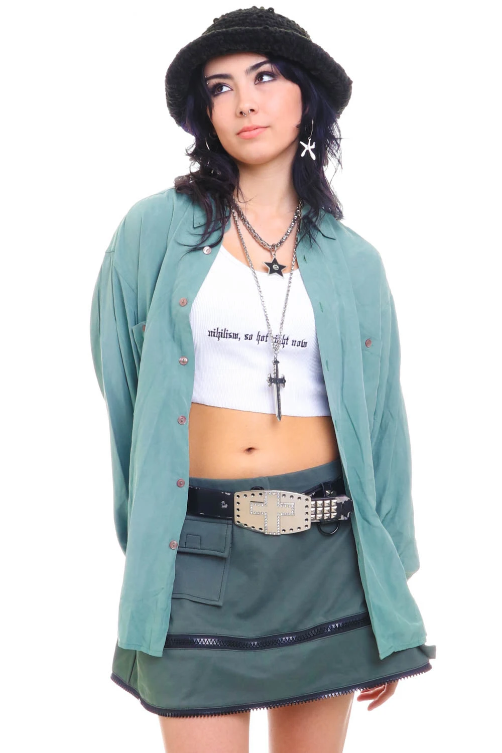 Vintage Classics - Plain Long-Sleeve Button-Up Shirts 17 Vintage Classics - Plain Long-Sleeve Button-Up Shirts - Image 17