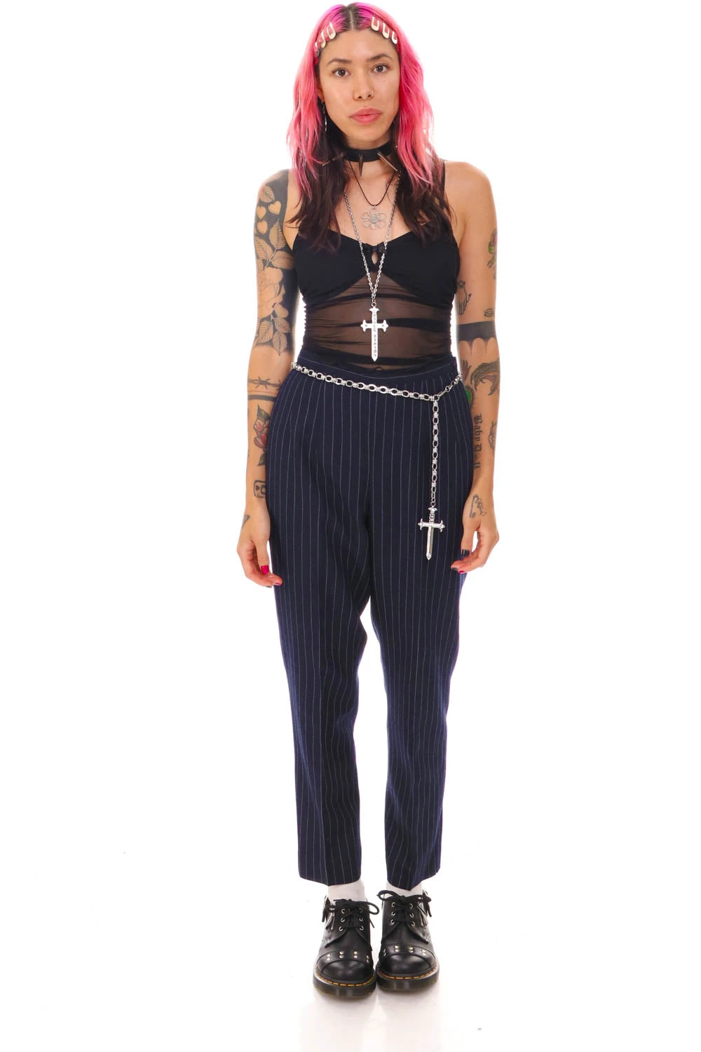 Vintage Classics - Pinstripe Pants 16 Vintage Classics - Pinstripe Pants - Image 16