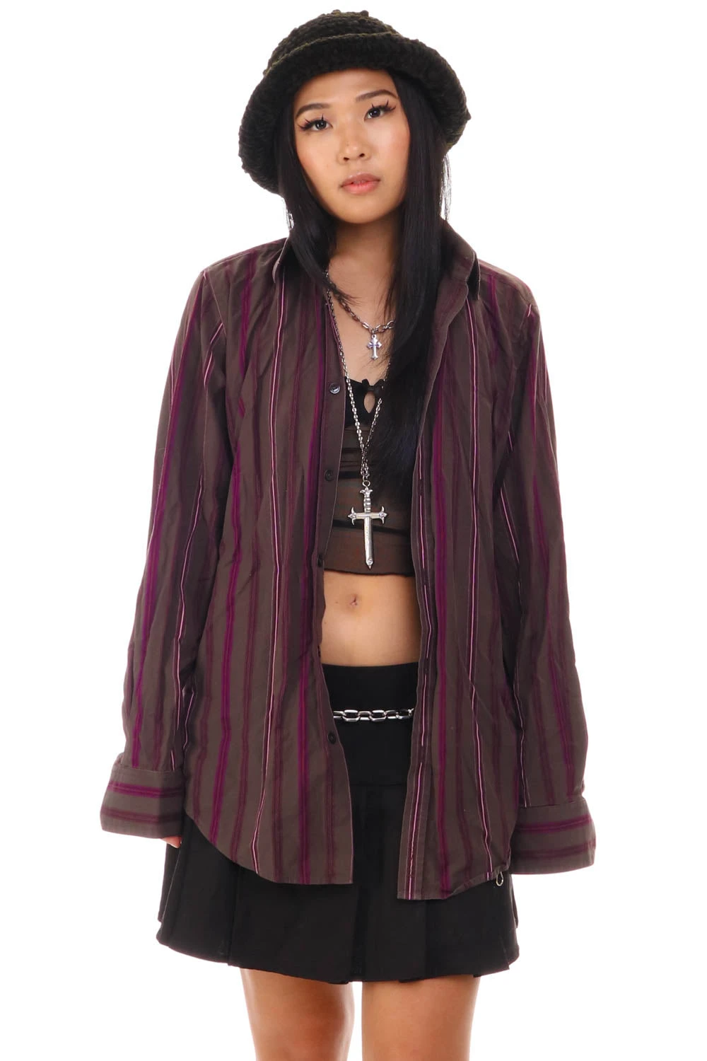 Classic Vintage Long-Sleeve Button-Up Shirts - Printed 10 Classic Vintage Long-Sleeve Button-Up Shirts - Printed - Image 10