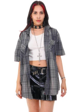 Vintage Classics - Short-Sleeve Patterned Button-Up Shirt -TUNNEL Vision Shop 256A4467 479d100b 3d6f 4322 9ce1 934ccc0eb1df