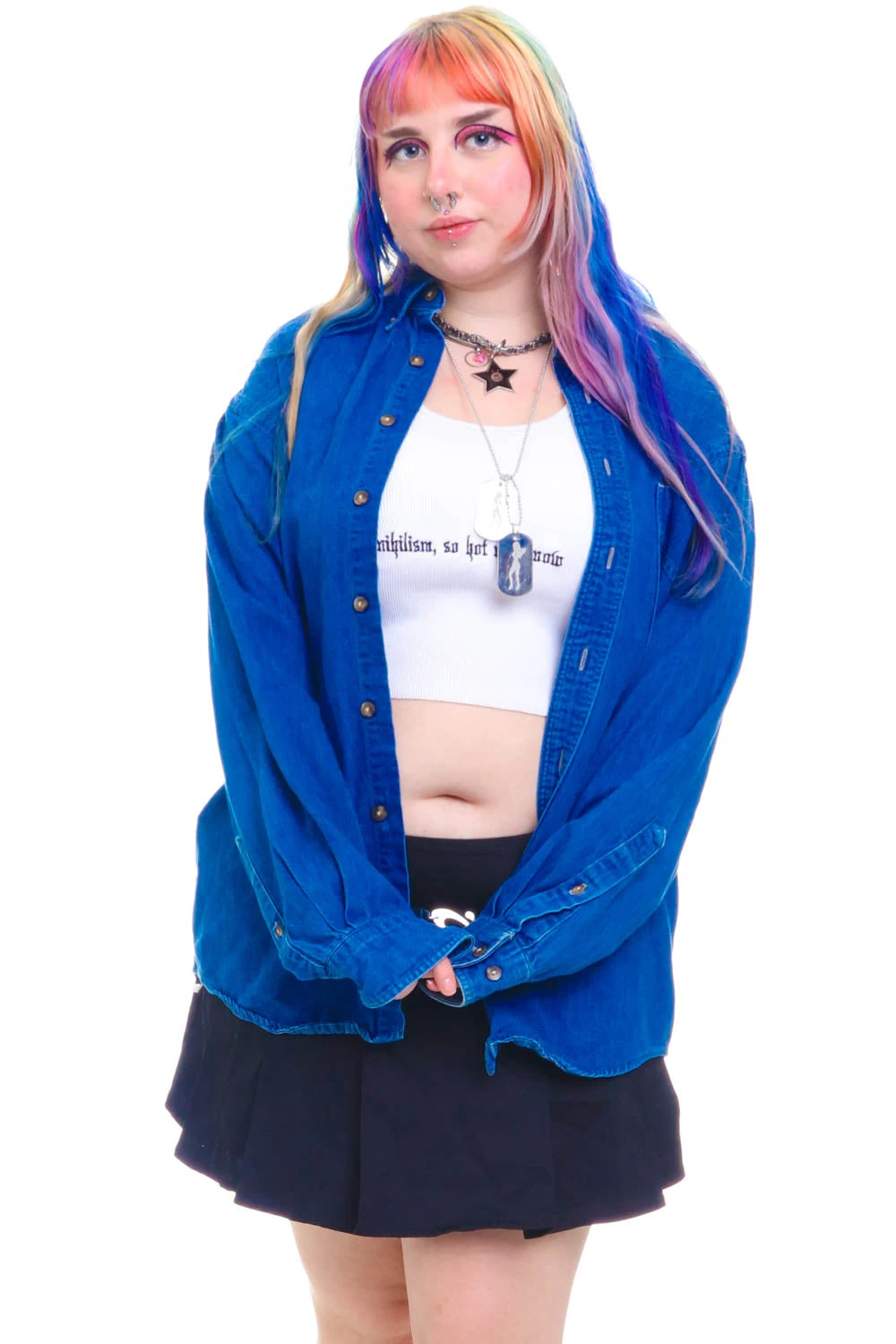 Vintage Classics - Plain Long-Sleeve Button-Up Shirts 20 Vintage Classics - Plain Long-Sleeve Button-Up Shirts - Image 20