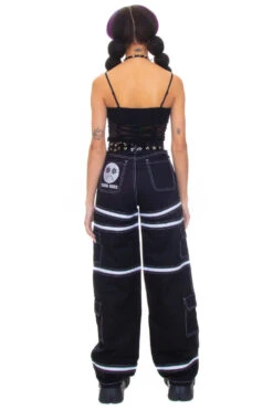 Black 5-in-1 Convertible Zip-Off Cargo Pants -TUNNEL Vision Shop 256A4774