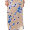 Vintage 90's Moody Floral Maxi Skirt - M/L