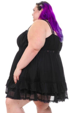 Baby Dolly Black Mini Dress 31 Baby Dolly Black Mini Dress -TUNNEL Vision Shop 256A5269