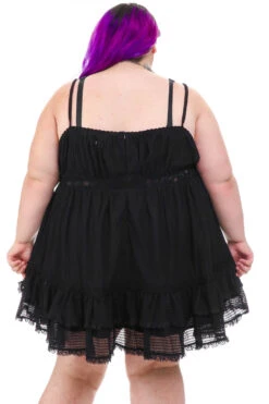 Baby Dolly Black Mini Dress 33 Baby Dolly Black Mini Dress -TUNNEL Vision Shop 256A5271