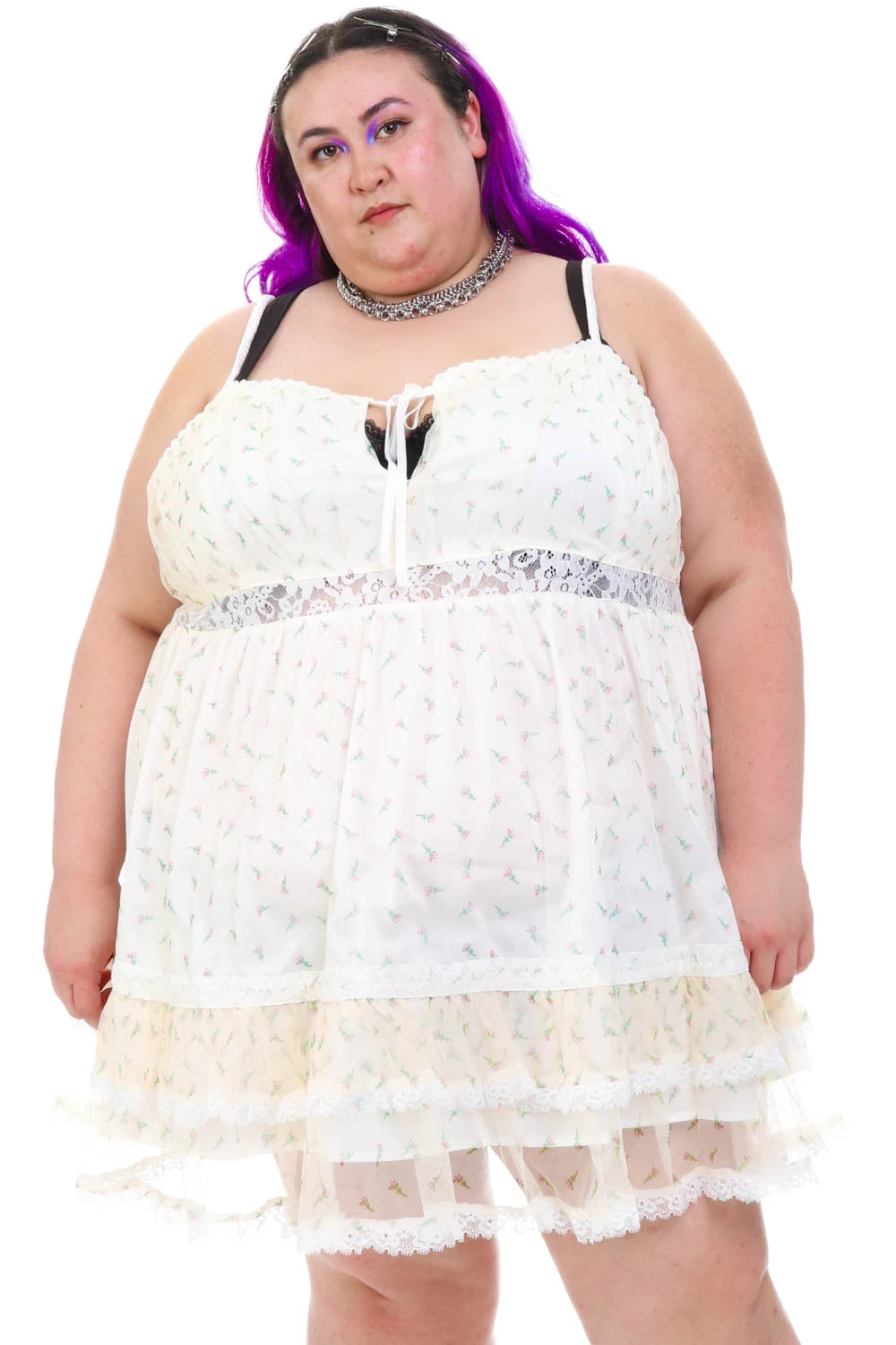 Baby Dolly Floral Mini Dress 10 Baby Dolly Floral Mini Dress - Image 10