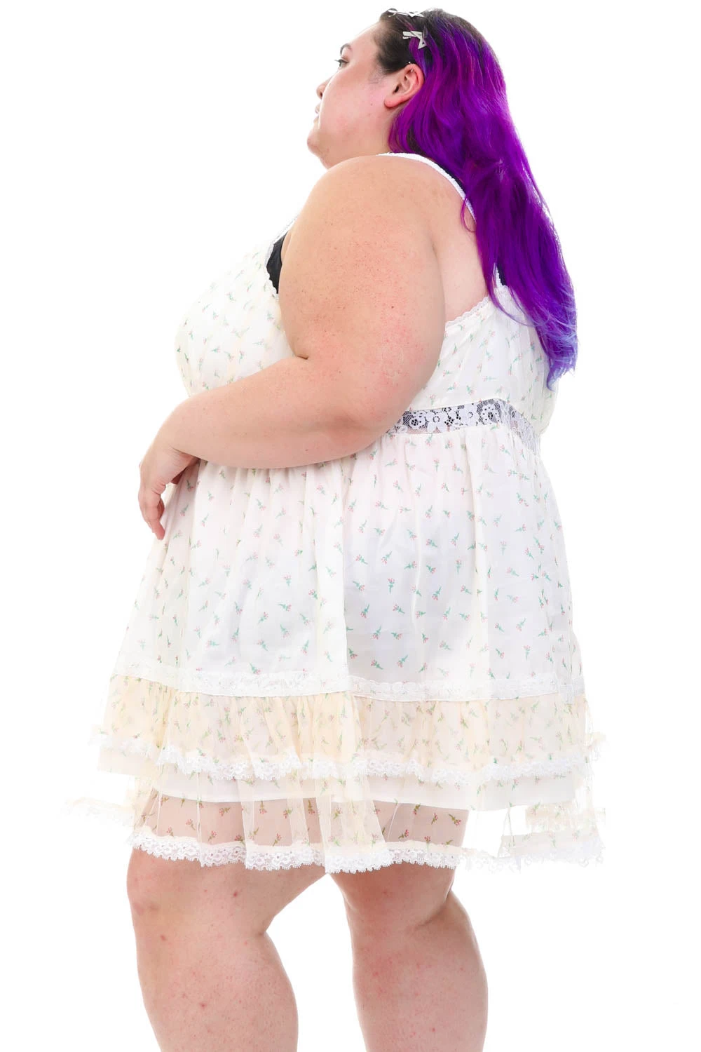 Baby Dolly Floral Mini Dress 12 Baby Dolly Floral Mini Dress - Image 12