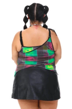 Disco Grid Print Criss-Cross Layer Top 39 Disco Grid Print Criss-Cross Layer Top -TUNNEL Vision Shop 256A5332 3a9494e9 0e48 48f5 971d a1bedf34e35d