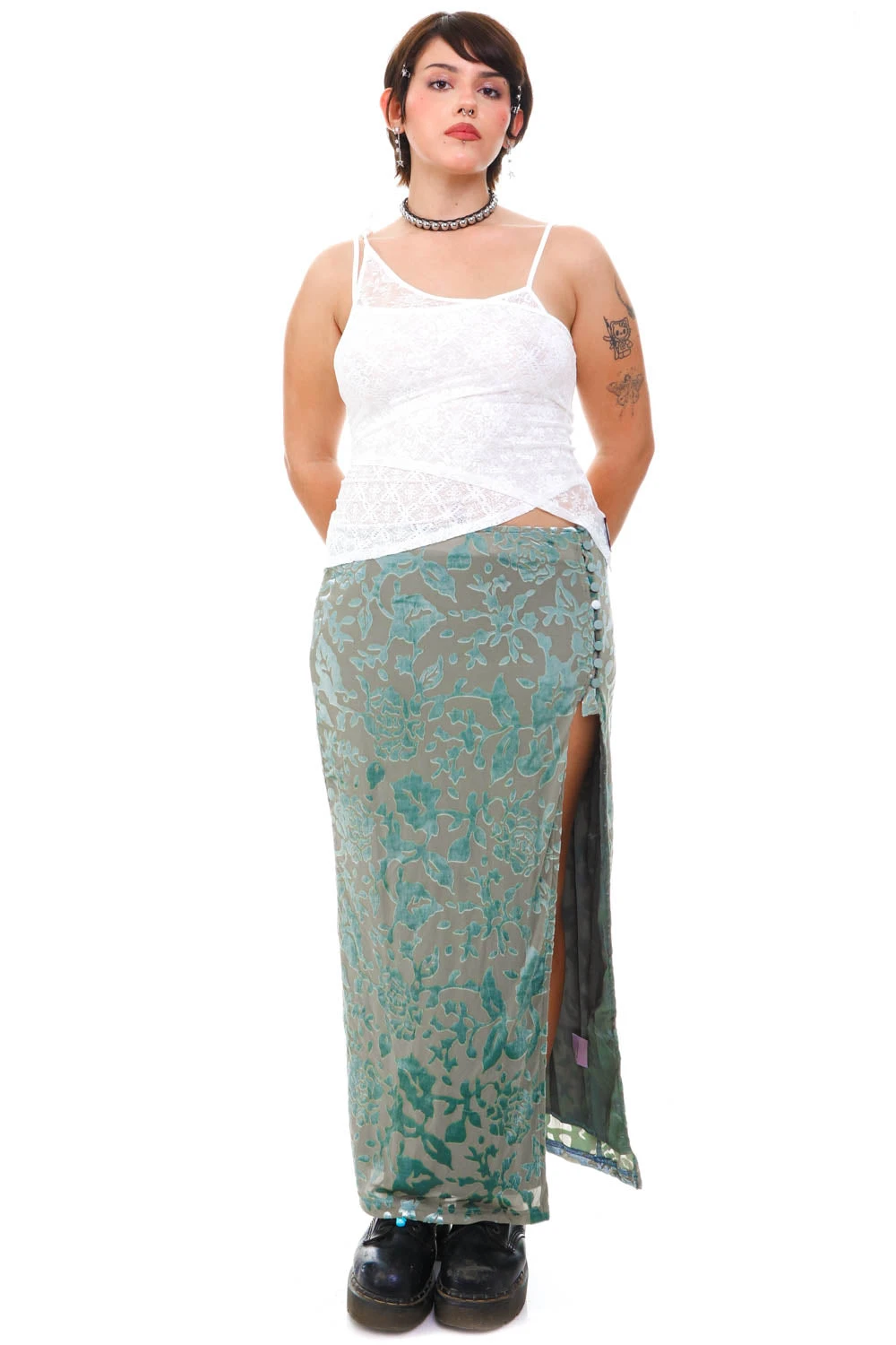 Disco White Lace Criss-Cross Layer Top 19 Disco White Lace Criss-Cross Layer Top - Image 19