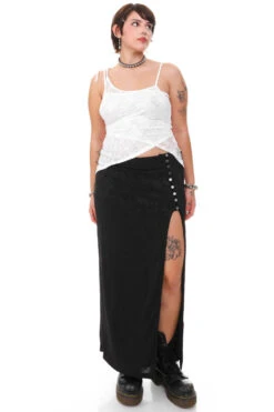 Siren Black High Slit Skirt 30 Siren Black High Slit Skirt -TUNNEL Vision Shop 256A5488 50f1e3b1 b537 49c1 9036 ca7971690840
