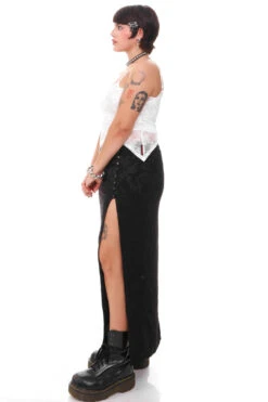 Siren Black High Slit Skirt 31 Siren Black High Slit Skirt -TUNNEL Vision Shop 256A5489 fe3483c5 7e4e 4ed1 8127 04636dc02f12