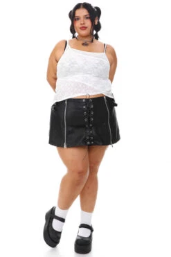 Disco White Lace Criss-Cross Layer Top 31 Disco White Lace Criss-Cross Layer Top -TUNNEL Vision Shop 256A5518 b59d72f3 d343 4bdf a95e 70571142c902