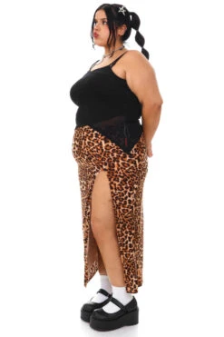 Siren Leopard Print High Slit Skirt 31 Siren Leopard Print High Slit Skirt -TUNNEL Vision Shop 256A5688 4ca6425c ec85 4f82 a32e a2ea76f1bddd