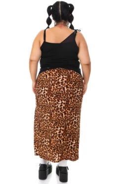 Siren Leopard Print High Slit Skirt 33 Siren Leopard Print High Slit Skirt -TUNNEL Vision Shop 256A5690 7c04255a 3e2f 48a2 9051 c8db2abf48c6
