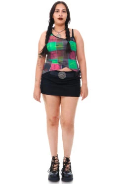 Disco Grid Print Criss-Cross Layer Top 25 Disco Grid Print Criss-Cross Layer Top -TUNNEL Vision Shop 256A5869 e97c5b7b 4f20 4984 9809 d0ce14c1259c