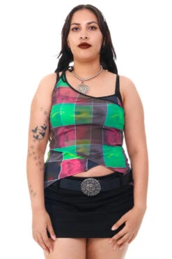 Disco Grid Print Criss-Cross Layer Top 26 Disco Grid Print Criss-Cross Layer Top -TUNNEL Vision Shop 256A5870 e6091ed1 d9f0 4ce0 81f1 ec8a00a3bf1c