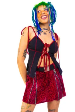 Black Thermal Tabby Tie Top 29 Black Thermal Tabby Tie Top -TUNNEL Vision Shop 256A5968 5a56dded 6efb 4bb4 b77f c99df0a7ba09