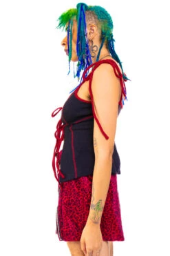 Black Thermal Tabby Tie Top 30 Black Thermal Tabby Tie Top -TUNNEL Vision Shop 256A5969 4e85db7d 29e5 4326 8837 0183e46b0f29