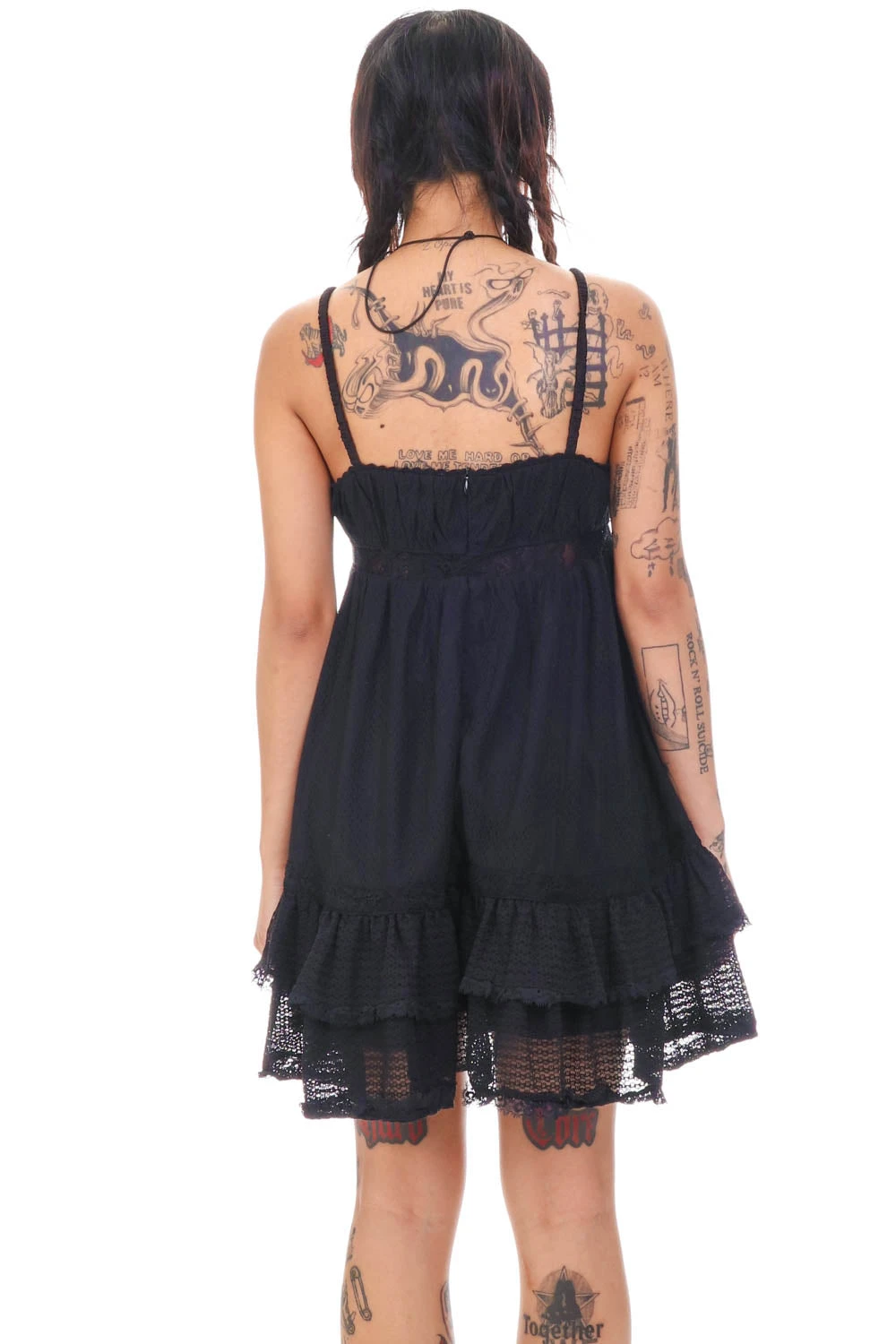 Baby Dolly Black Mini Dress 19 Baby Dolly Black Mini Dress - Image 19