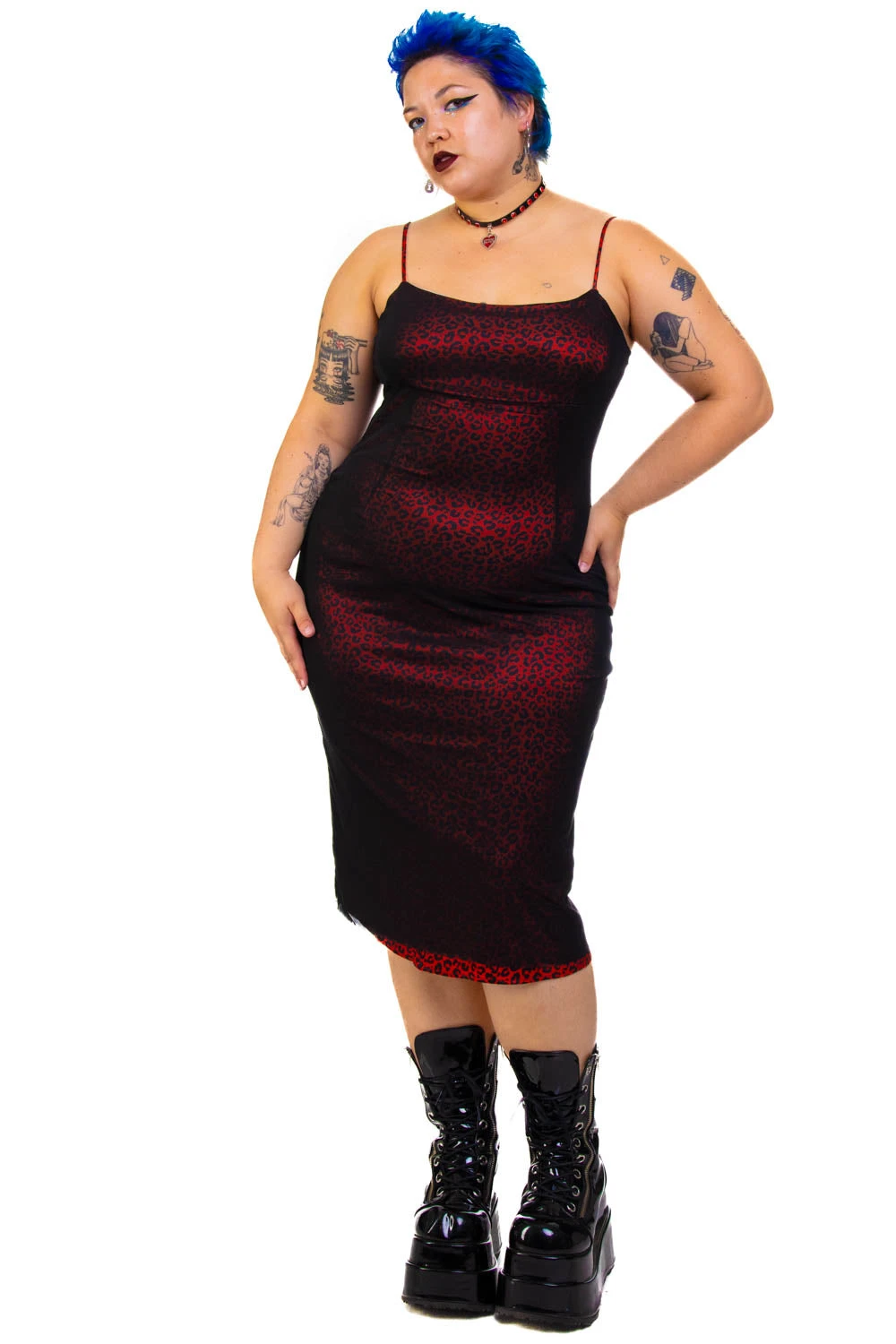 Red Cheetah Cameron Dress 7 Red Cheetah Cameron Dress - Image 7