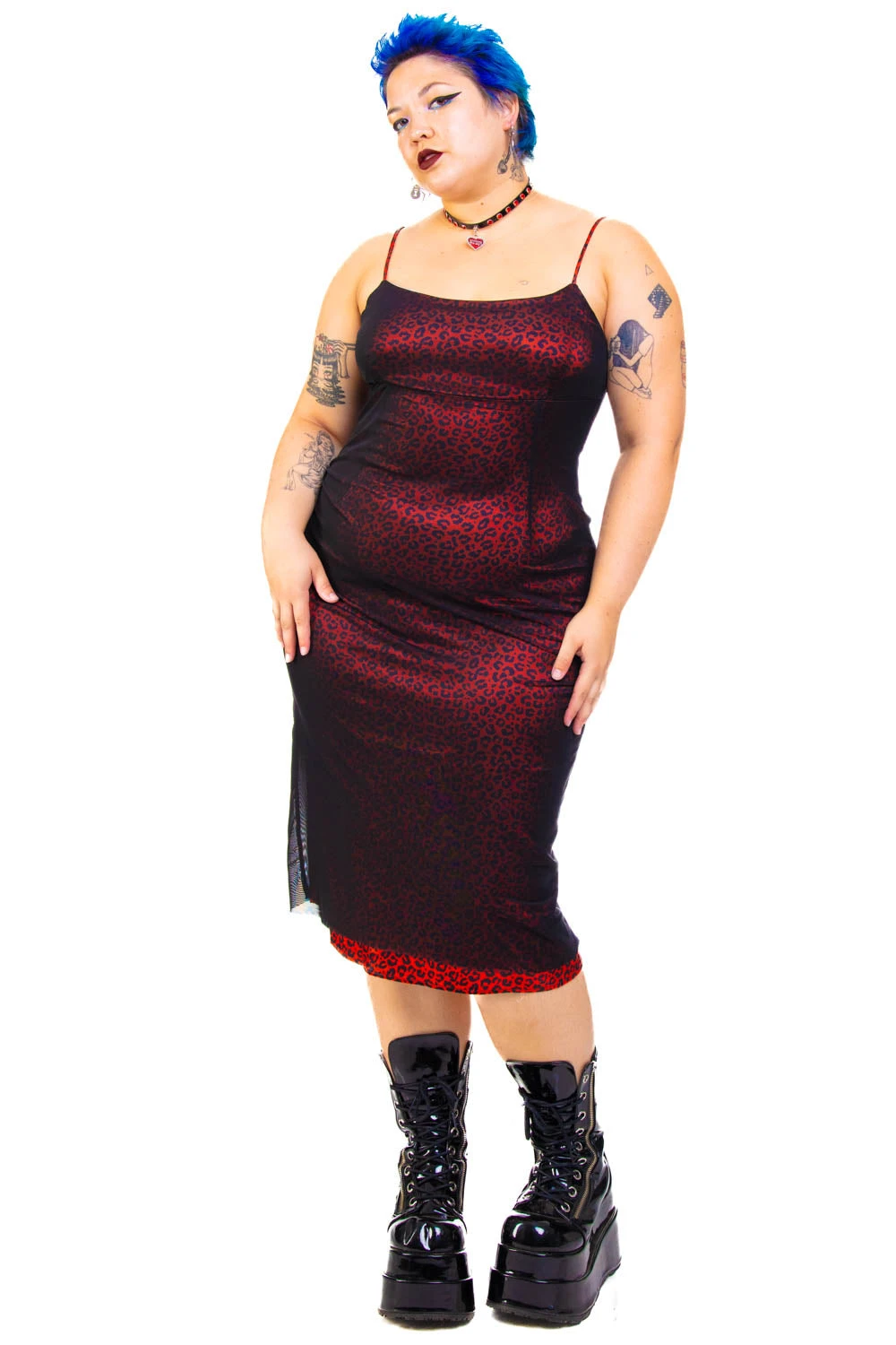 Red Cheetah Cameron Dress 8 Red Cheetah Cameron Dress - Image 8