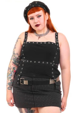 Black Aeon Grommet Tank -TUNNEL Vision Shop 256A6257 46e723a4 ea08 44b5 acbd 2cfa77be2599