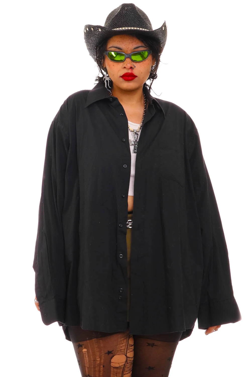 Vintage Classics - Plain Long-Sleeve Button-Up Shirts 5 Vintage Classics - Plain Long-Sleeve Button-Up Shirts - Image 5