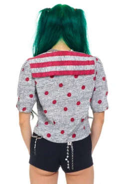 Vintage 80's Polka Dot Sailor Crop Top - XS/S 17 Vintage 80's Polka Dot Sailor Crop Top - XS/S -TUNNEL Vision Shop 256A7936 a43c5ba0 4f3c 44bc 9bf1 ead988d75276