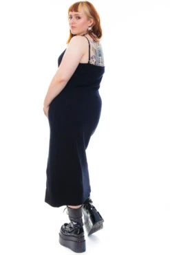 Black Zip-Down Rib Knit Maxi Dress 37 Black Zip-Down Rib Knit Maxi Dress -TUNNEL Vision Shop 256A8113 d2e4b333 b29c 43de 9d09 aa6077687d0b