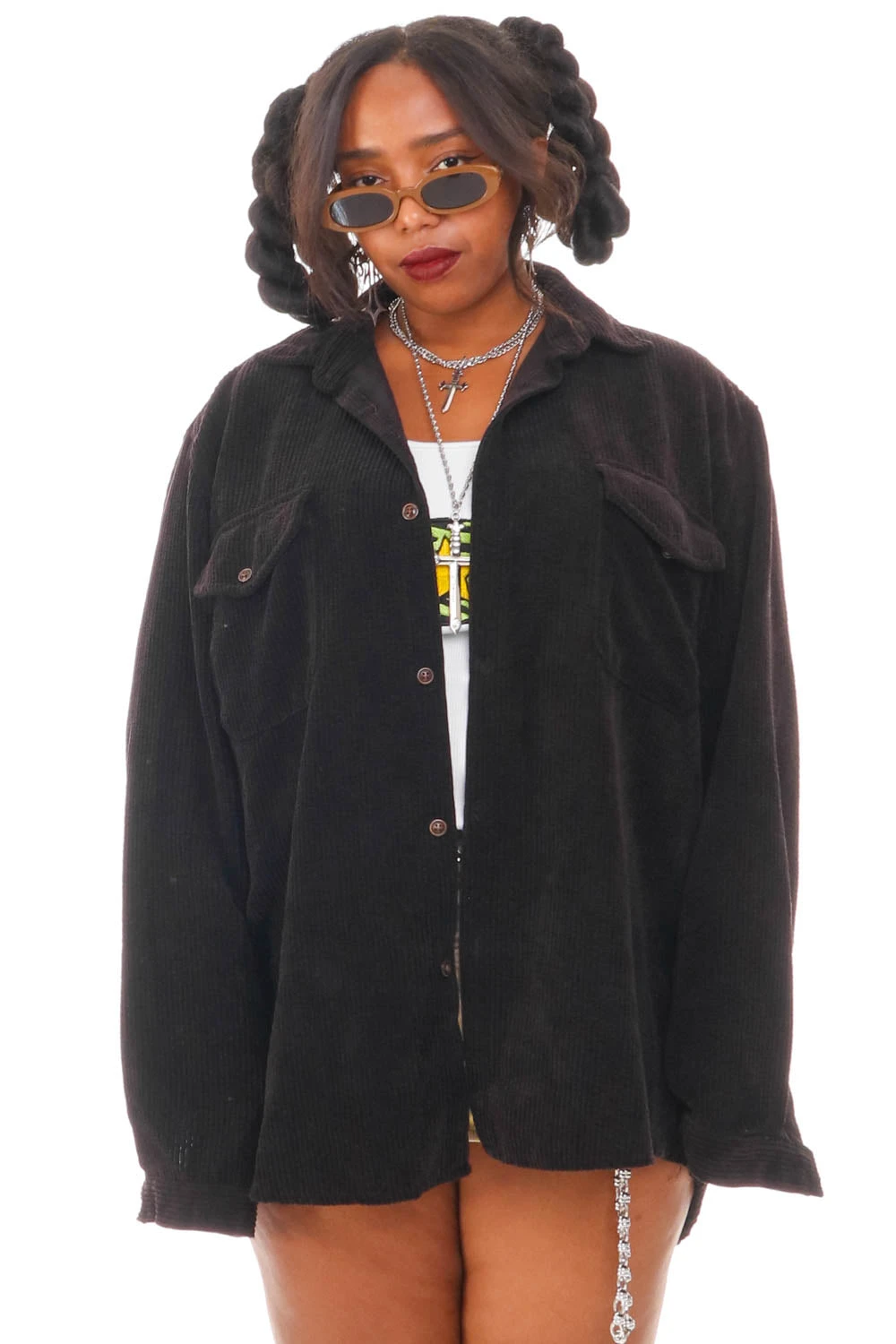 Vintage Classics - Plain Long-Sleeve Button-Up Shirts 18 Vintage Classics - Plain Long-Sleeve Button-Up Shirts - Image 18