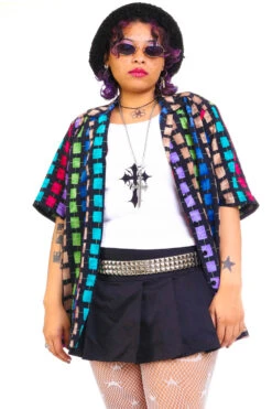 Vintage Classics - Short-Sleeve Patterned Button-Up Shirt -TUNNEL Vision Shop 256A8246 8087ded4 09a3 4c79 b9e4 33c5772a46c7