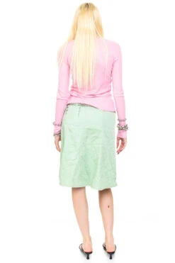 Vintage Y2K Mint Flower Stitched Skirt - S 10 Vintage Y2K Mint Flower Stitched Skirt - S -TUNNEL Vision Shop 256A8324 51e1f901 7504 4a38 8173 86ce81ce6564