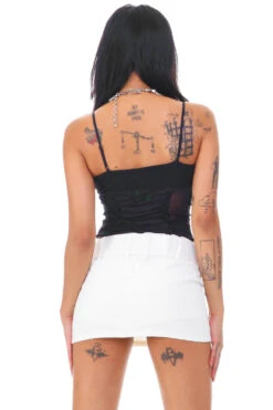 Amber White Stretch Mini Skort -TUNNEL Vision Shop 256A8487 cf9b7bd8 3729 4ee5 972d 0316b5fb1b0c