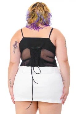 Amber White Stretch Mini Skort -TUNNEL Vision Shop 256A8500 d6f0ce5a 76ae 4c39 a7ae 1394e930e38d