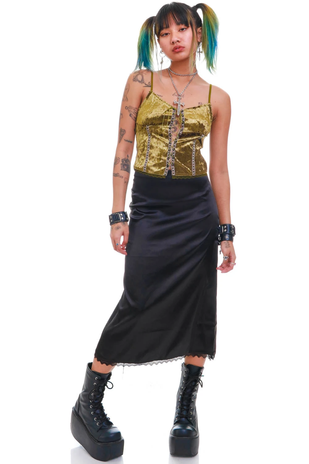 Mel Black Midi Skirt 17 Mel Black Midi Skirt - Image 17