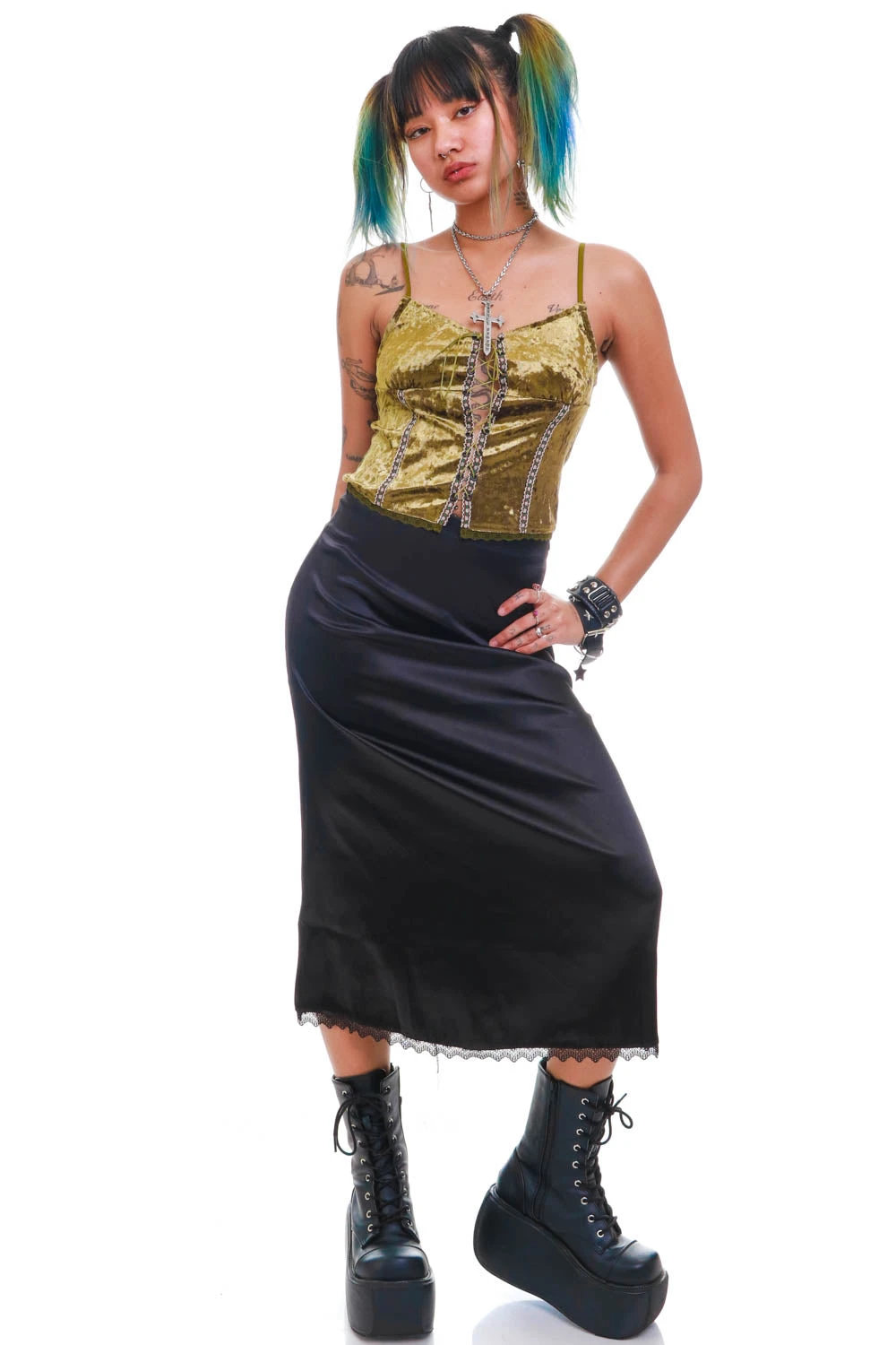 Mel Black Midi Skirt 18 Mel Black Midi Skirt - Image 18