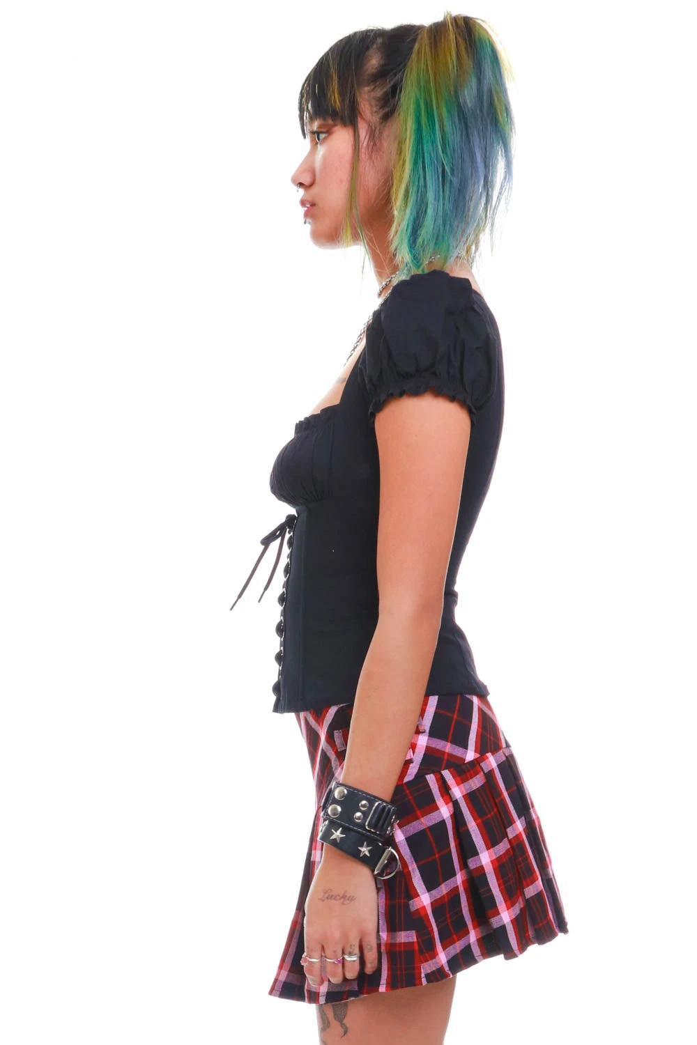 Alice Black Underbust Corset Top 7 Alice Black Underbust Corset Top - Image 7