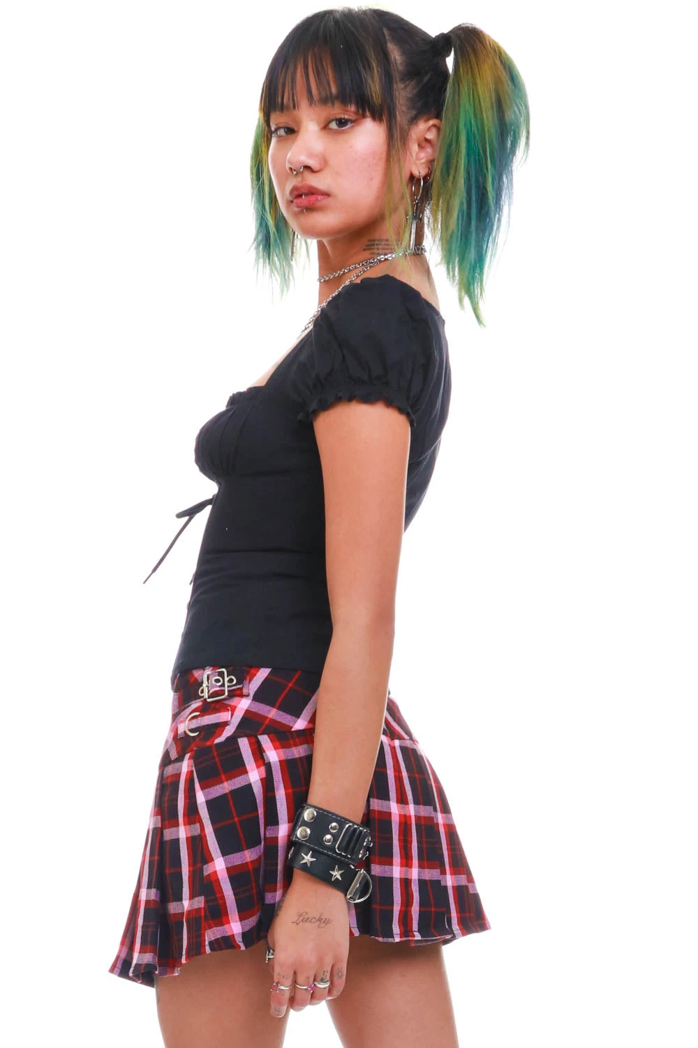 Alice Black Underbust Corset Top 10 Alice Black Underbust Corset Top - Image 10