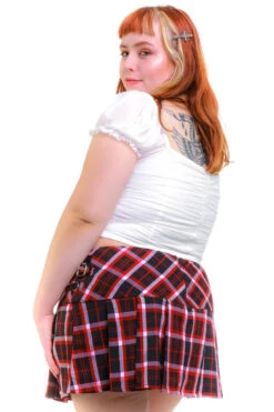 Serafina White Puff-Sleeve Top -TUNNEL Vision Shop 256A8896 888e9232 69dc 411a a1d1 80406c5baf1e