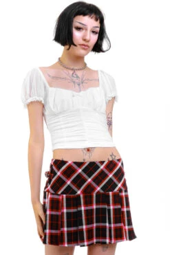 Serafina White Puff-Sleeve Top -TUNNEL Vision Shop 256A8921 2ceefbb1 f37a 40d4 8b1a 0c0ee4e18305