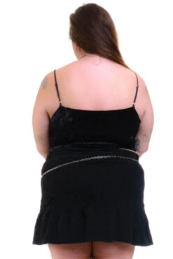 Ria Black Velvet Lace-Up Top -TUNNEL Vision Shop 256A8949 d8eebabd b429 4702 a5a2 395ec724fc2e