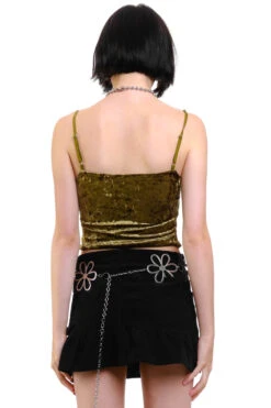 Ria Sage Velvet Lace-Up Top -TUNNEL Vision Shop 256A8955 bec9869e 034a 4b57 a6c0 a66e969e9d0e