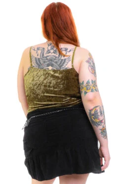 Ria Sage Velvet Lace-Up Top -TUNNEL Vision Shop 256A8985 f2ee2e06 0135 433d a3f5 b4666c8e35ab