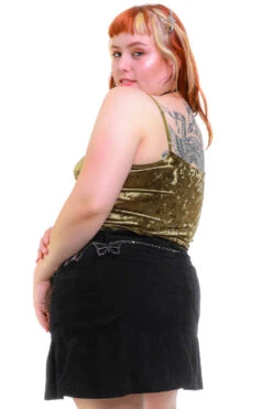 Ria Sage Velvet Lace-Up Top -TUNNEL Vision Shop 256A8986 ac7af030 6dcc 4c0b ba69 980b2d26d99f