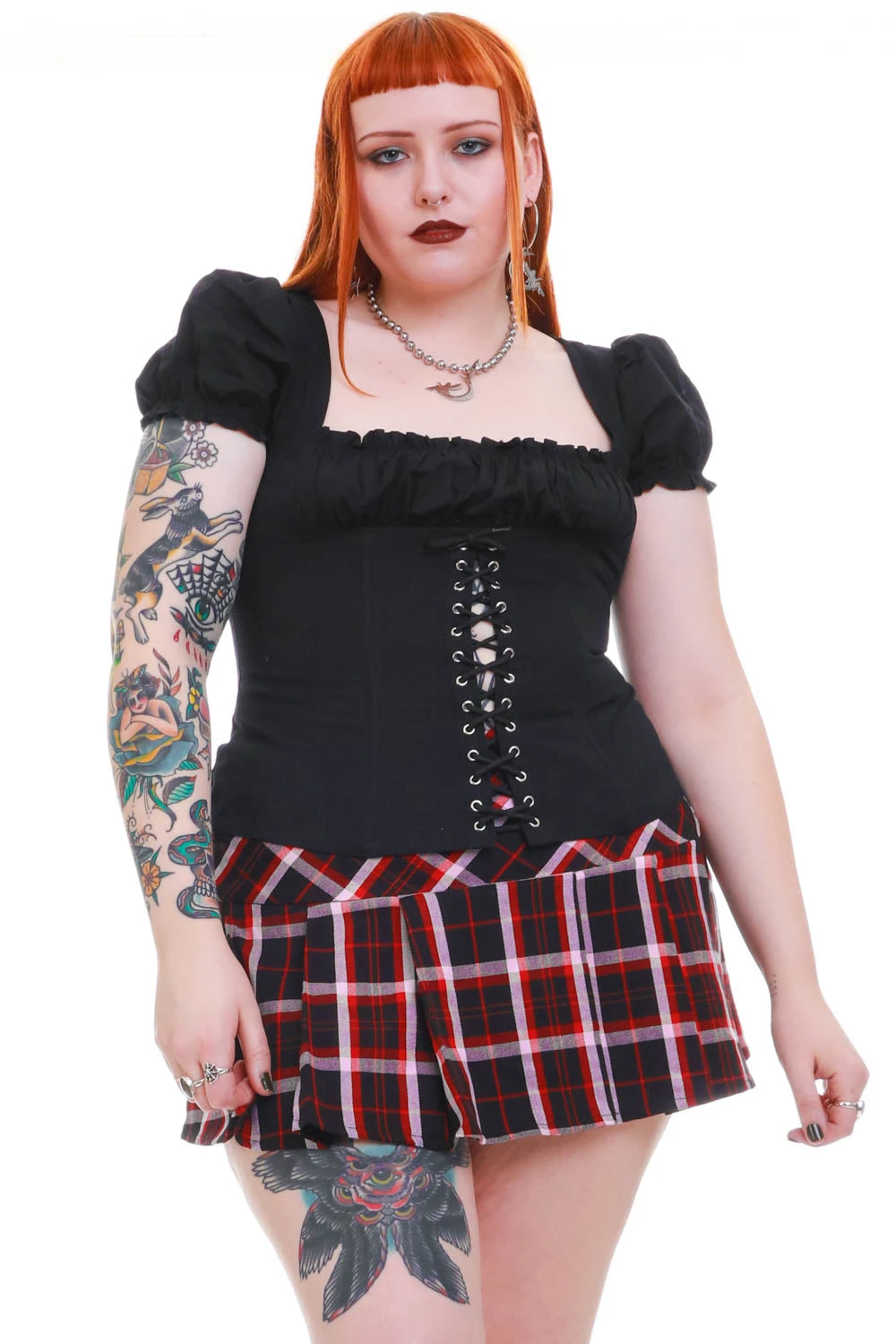 Alice Black Underbust Corset Top 11 Alice Black Underbust Corset Top - Image 11