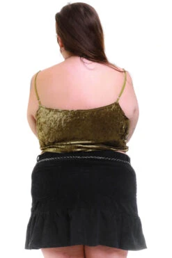 Ria Sage Velvet Lace-Up Top -TUNNEL Vision Shop 256A8991 ad623f4d 3e14 4f5d 9d2a 1f29e28458bb