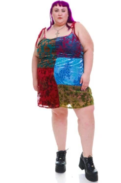 Patchwork Gretchen Swing Dress -TUNNEL Vision Shop 256A9083 1f3641f2 43e9 4e26 861c 86efdce189ae